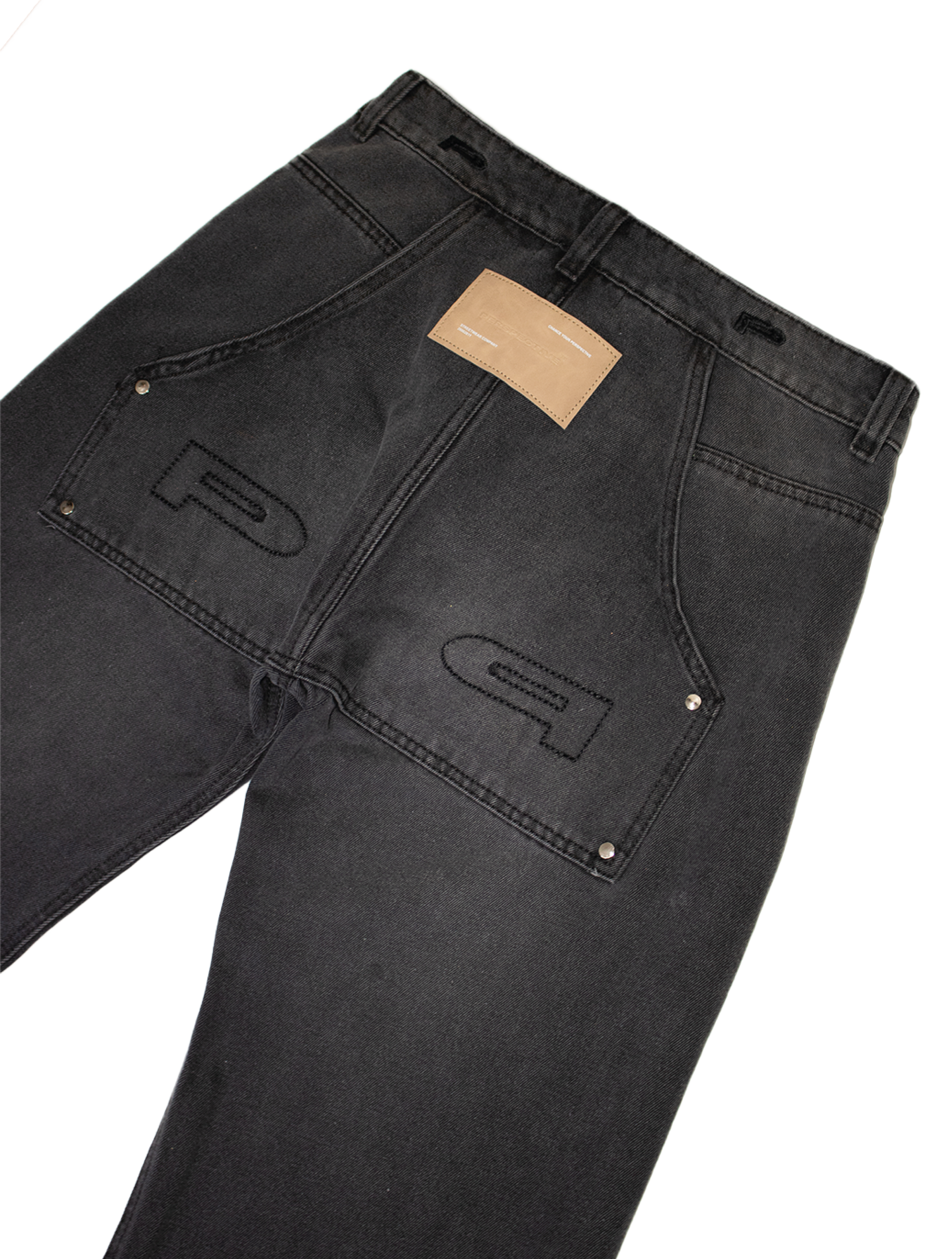 Perspective Unbasic Black Washed Jean 08