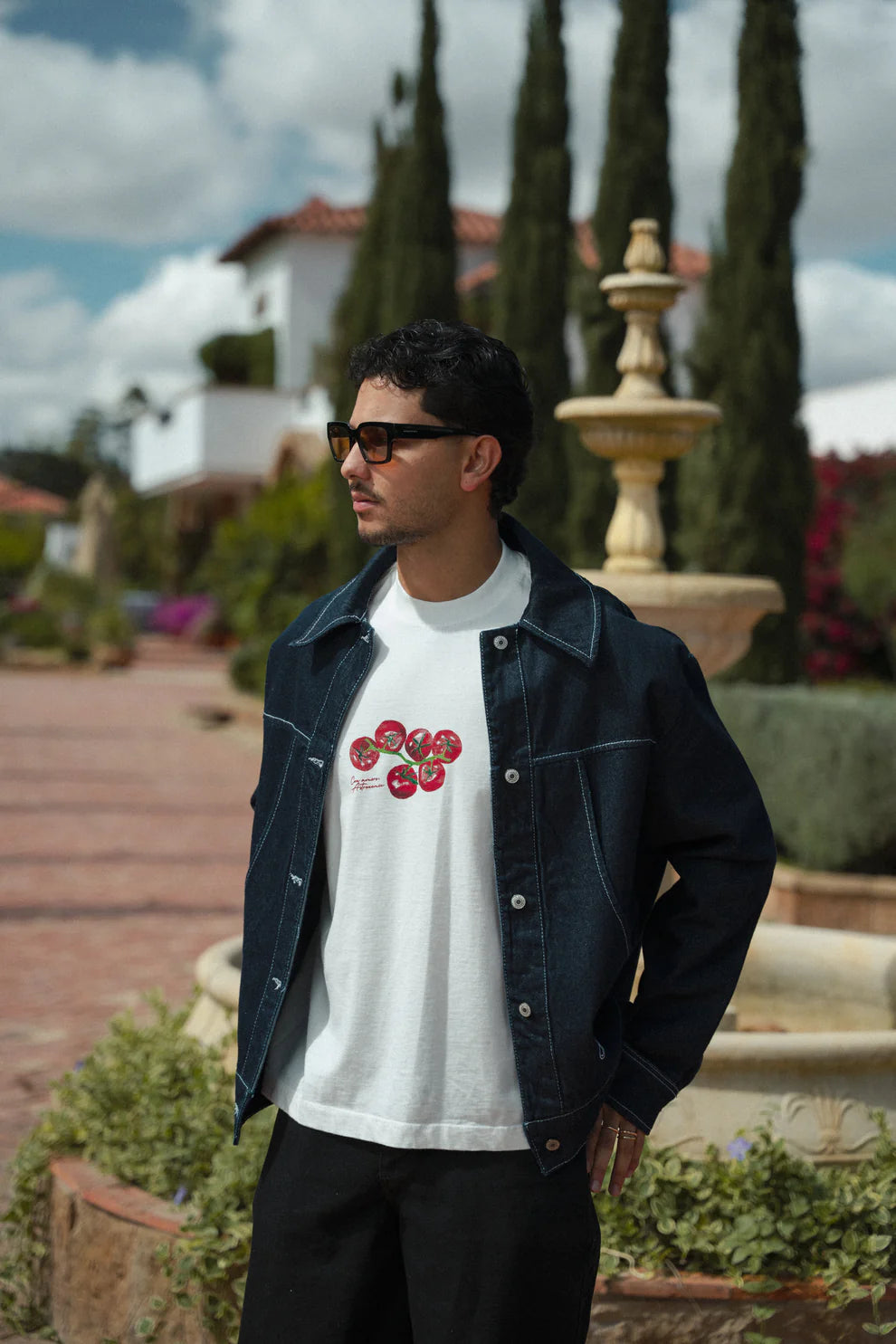 Astronomic Camiseta Tomates - Blanco