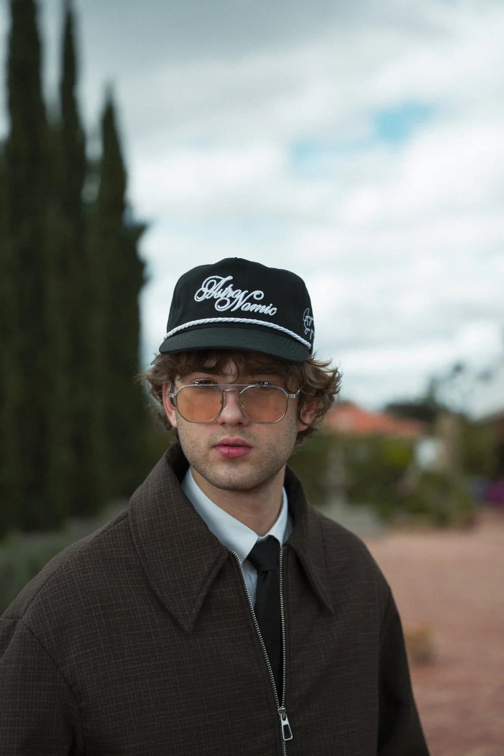 Astronomic Gorra Golfer Ciao Bella - Negro