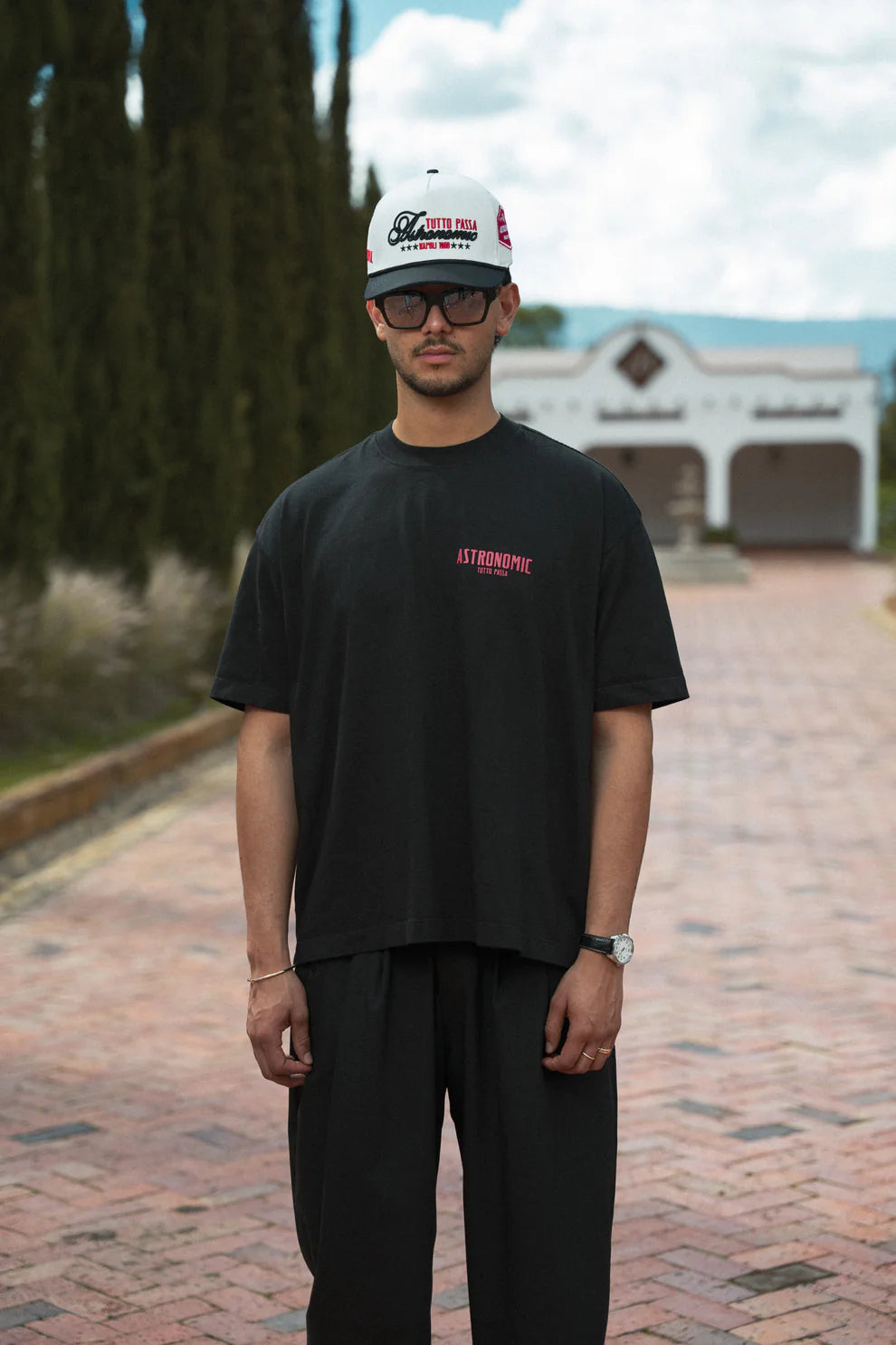 Astronomic Camiseta Tutto Passa - Negro