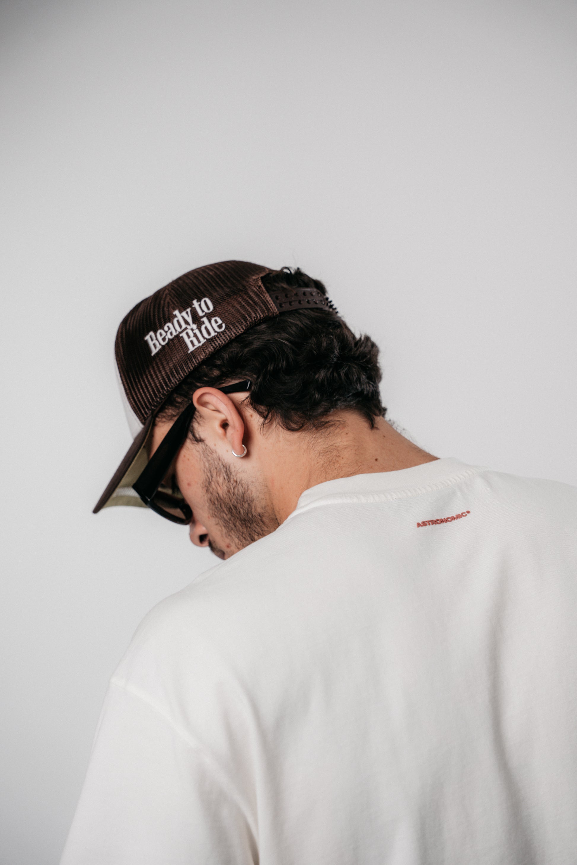 Astronomic Gorra Ready To Ride - Crema y Café