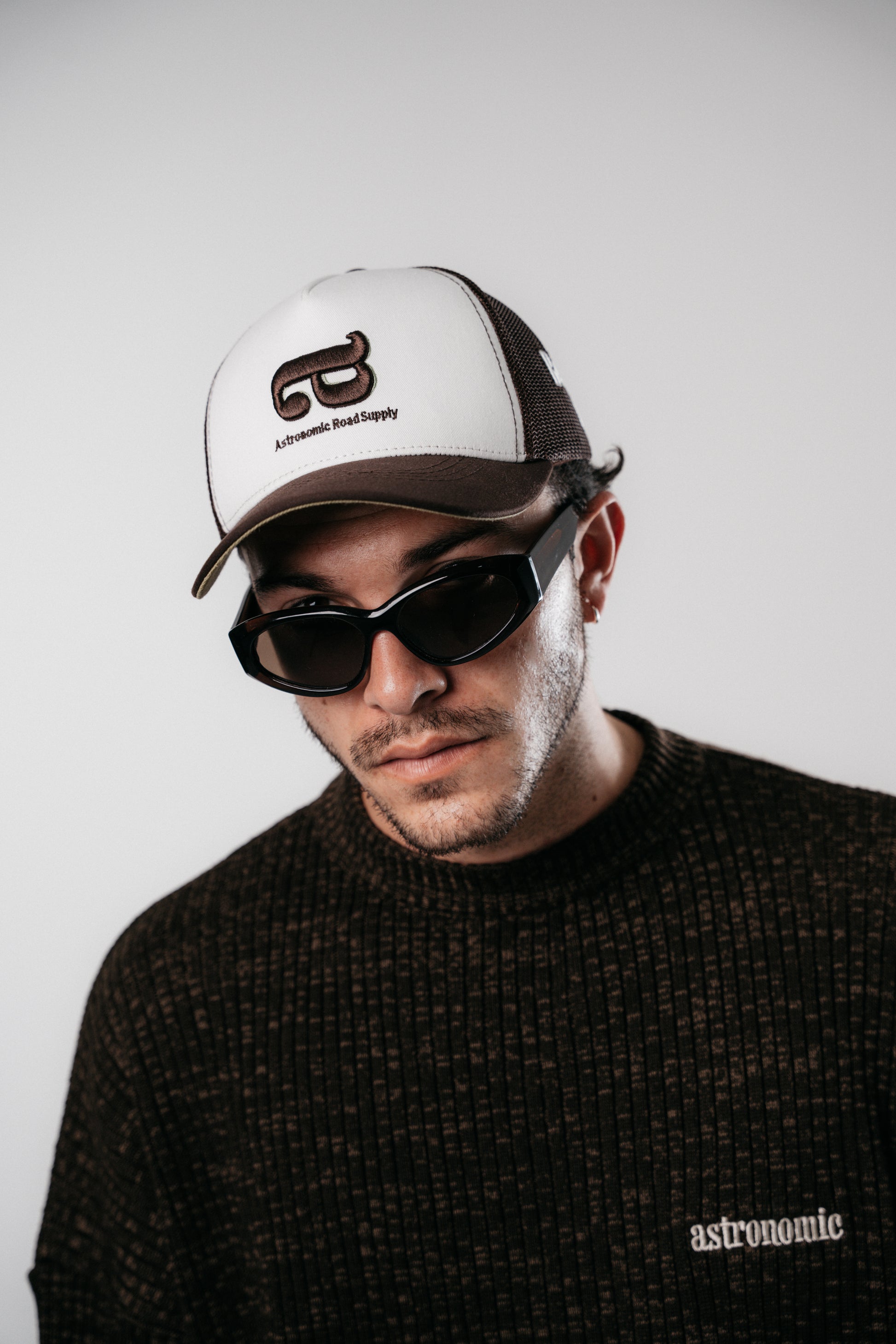 Astronomic Gorra Ready To Ride - Crema y Café