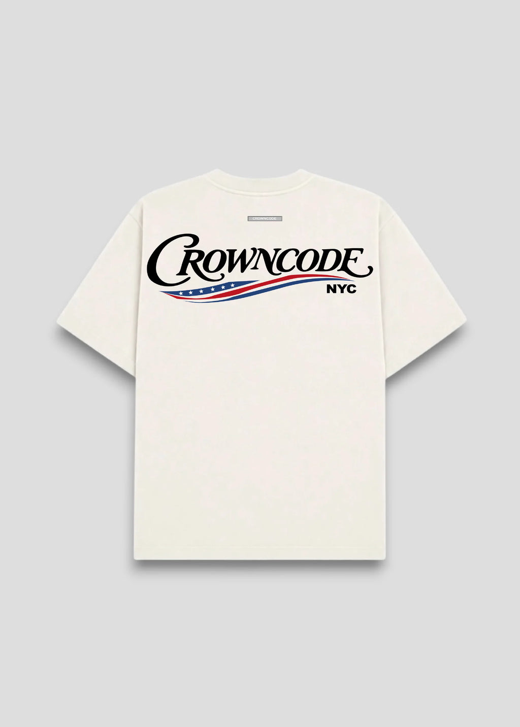 Crowncode camiseta NyC - off white