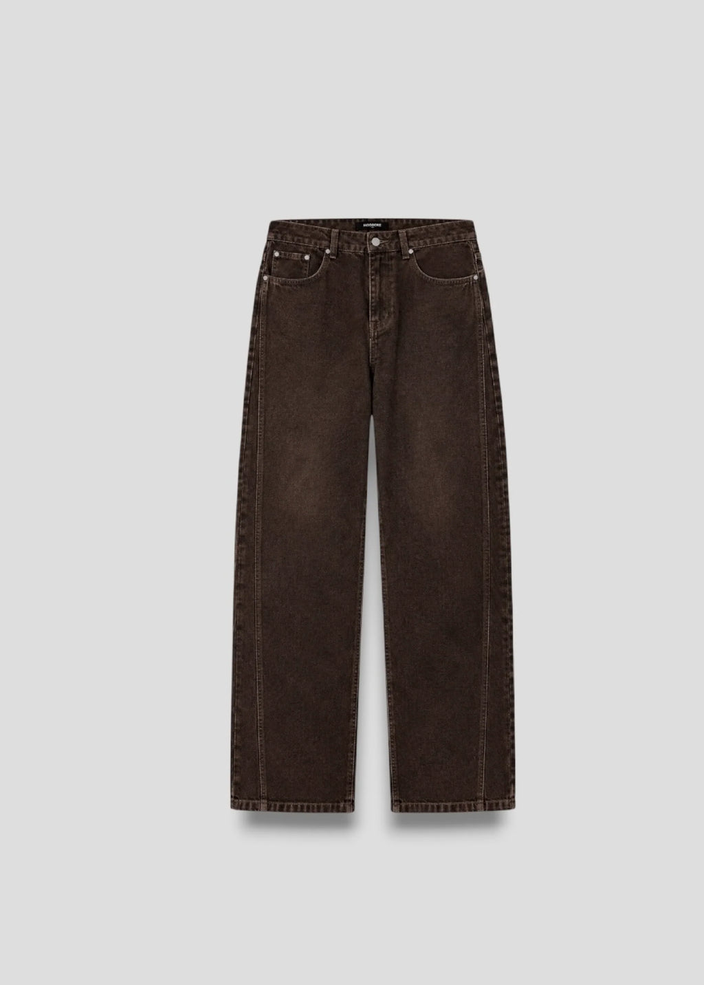 Crowncode side line jean - bark