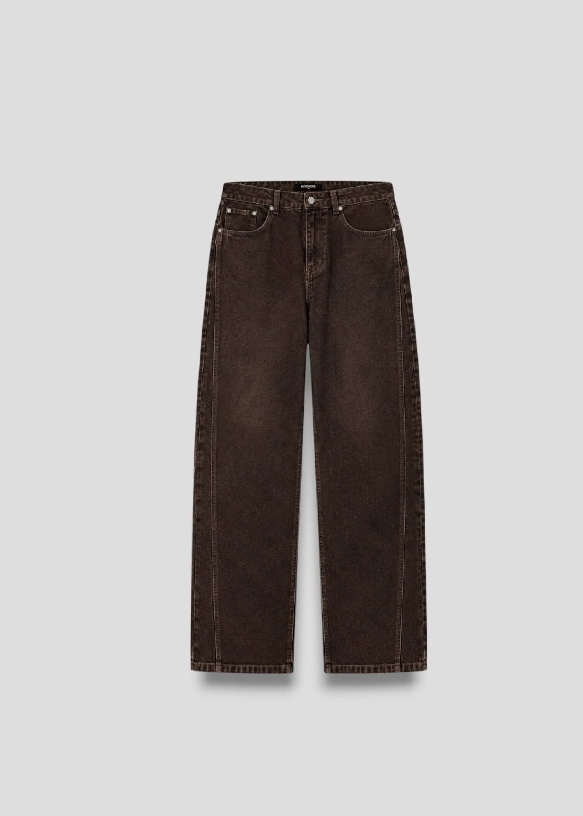 Crowncode side line jean - bark