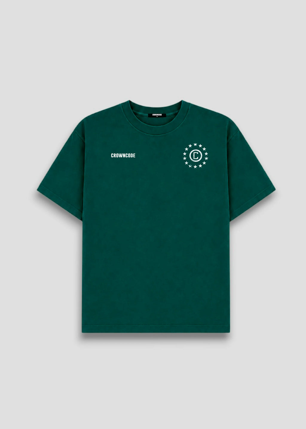 Crowncode camiseta dream state - verde bosque