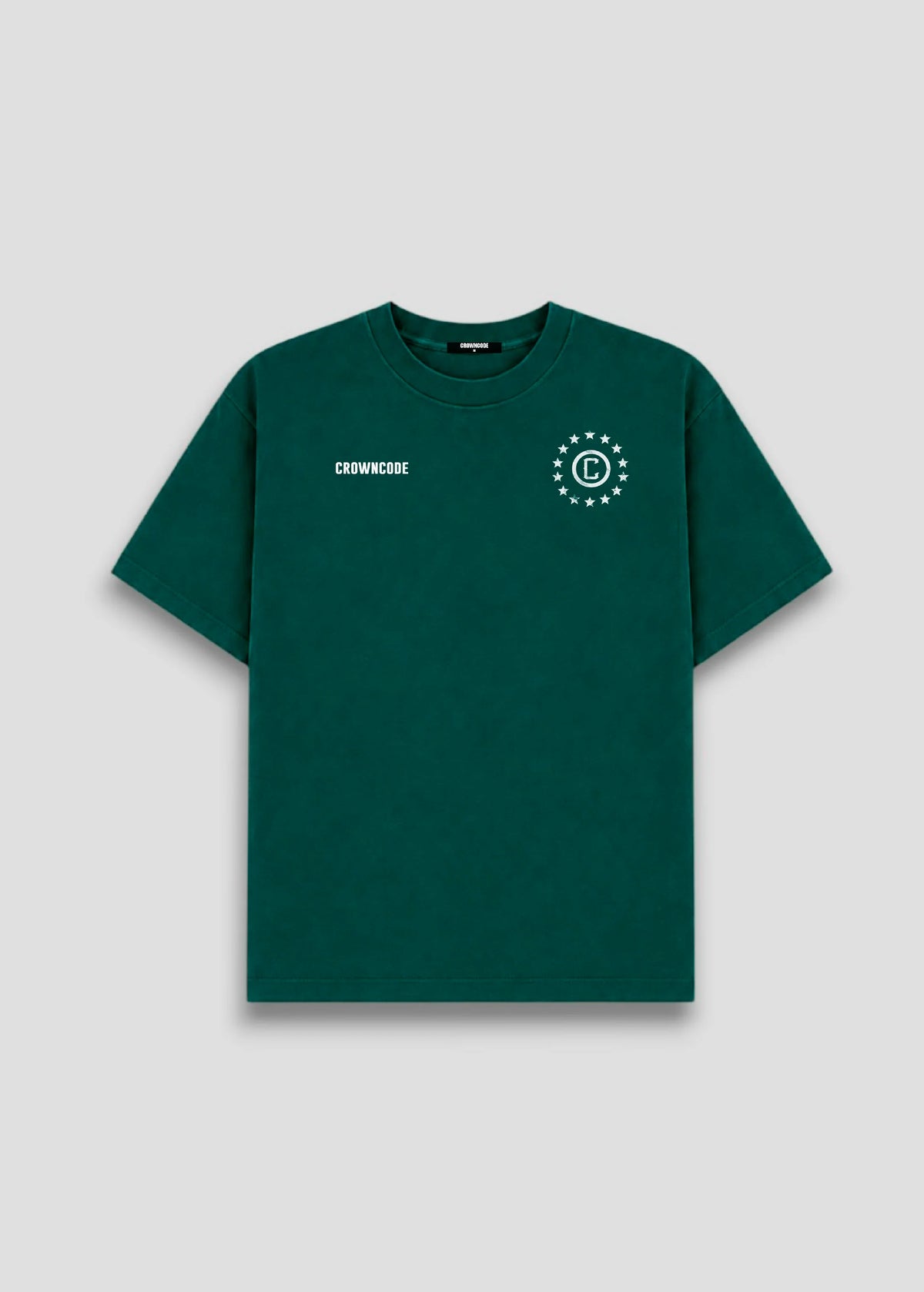 Crowncode camiseta dream state - verde bosque