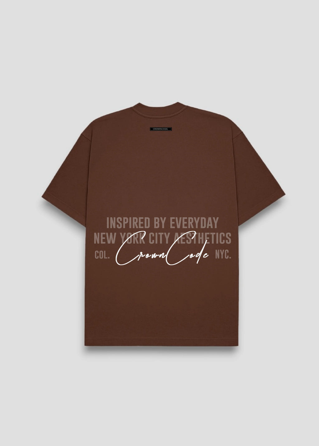 Crowncode camiseta daydream - cafe chocolate
