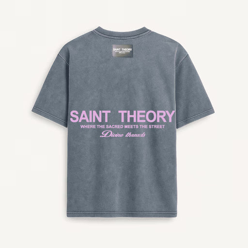 Saint Theory Gris Desvanecido Rosa