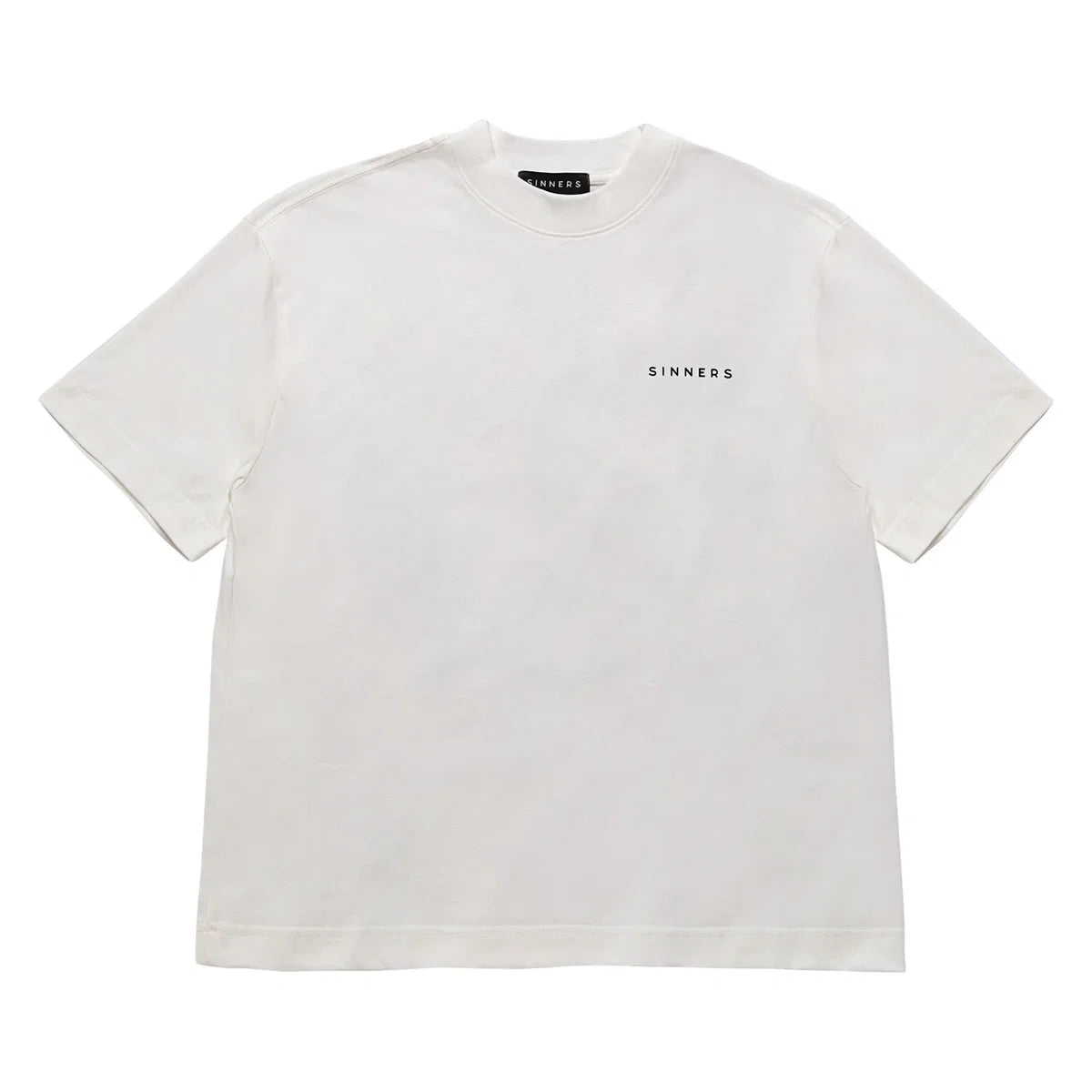 Sinners logo regular creme t-shirt