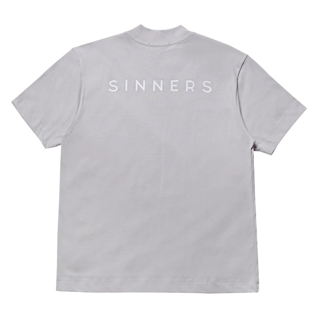 Sinners logo regular gray t-shirt