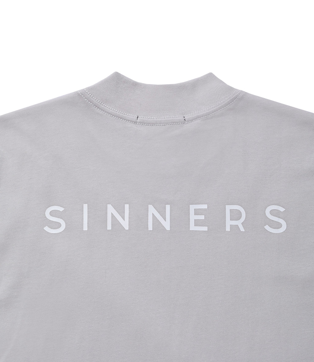 Sinners logo regular gray t-shirt