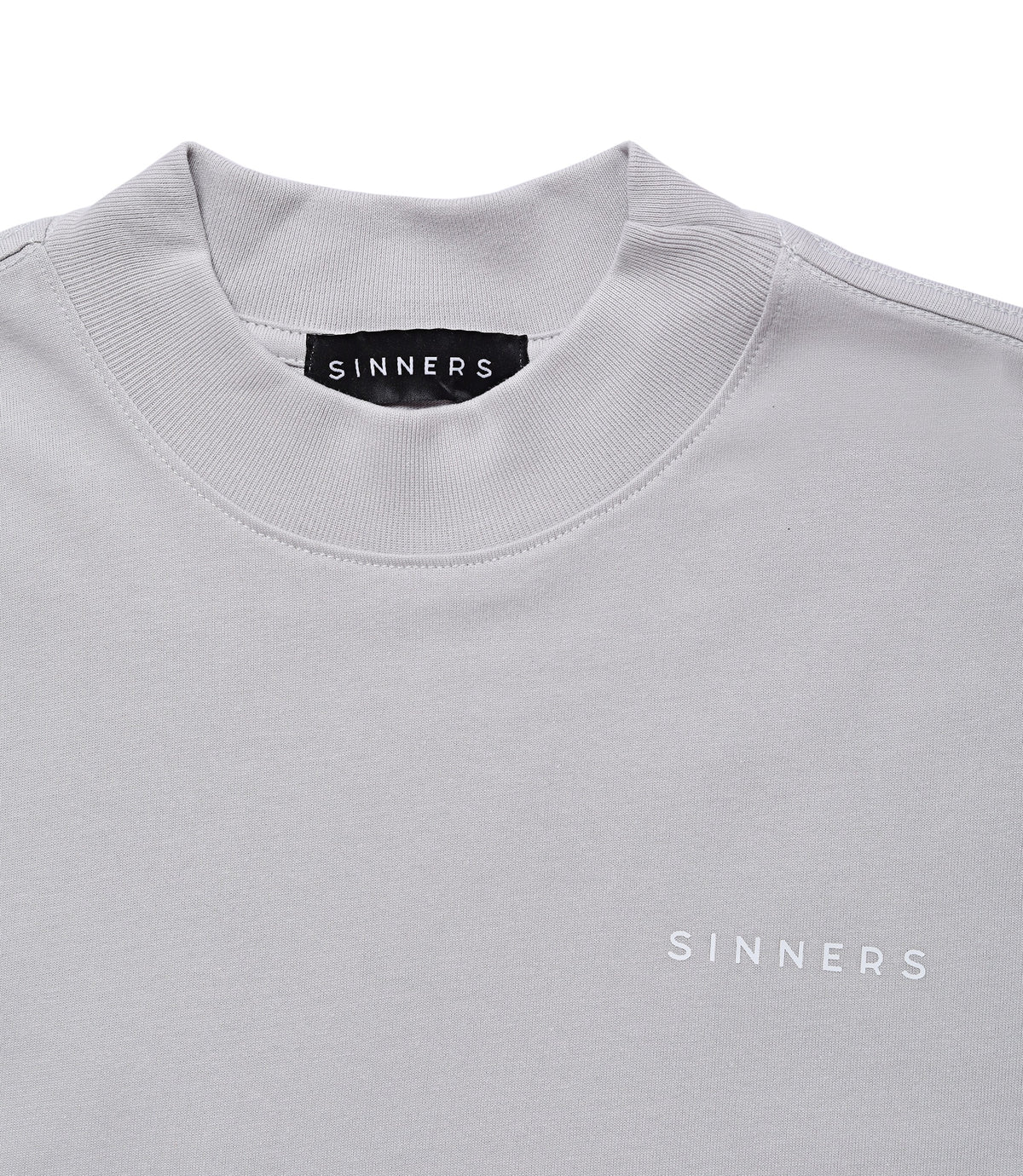 Sinners logo regular gray t-shirt