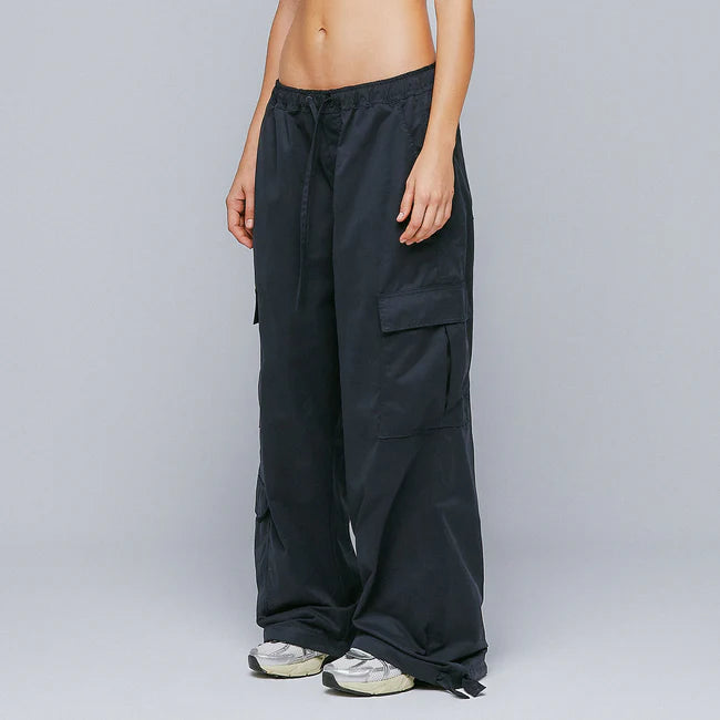 True Loose Fit Cargo Trousers - Navy Blue