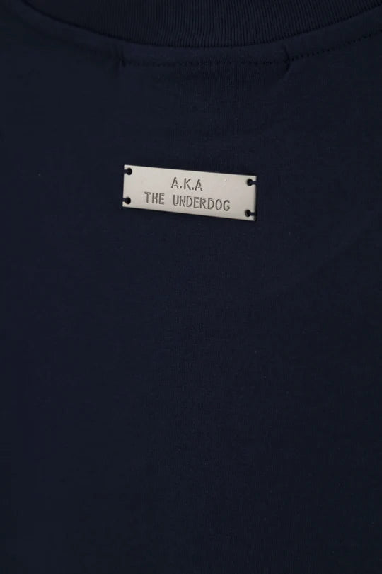 SON OF SON ST-004 SLIM FIT CREW NECK T-SHIRT NAVY BLUE