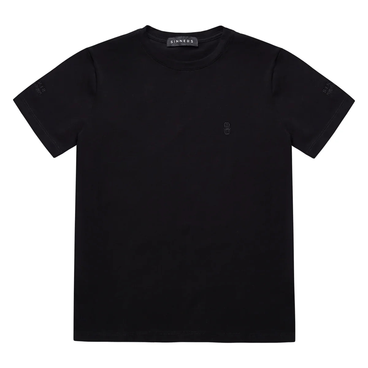 Sinners monogram slim black t-shirt