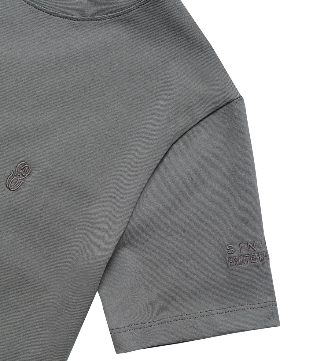 Sinners monogram slim gray t-shirt