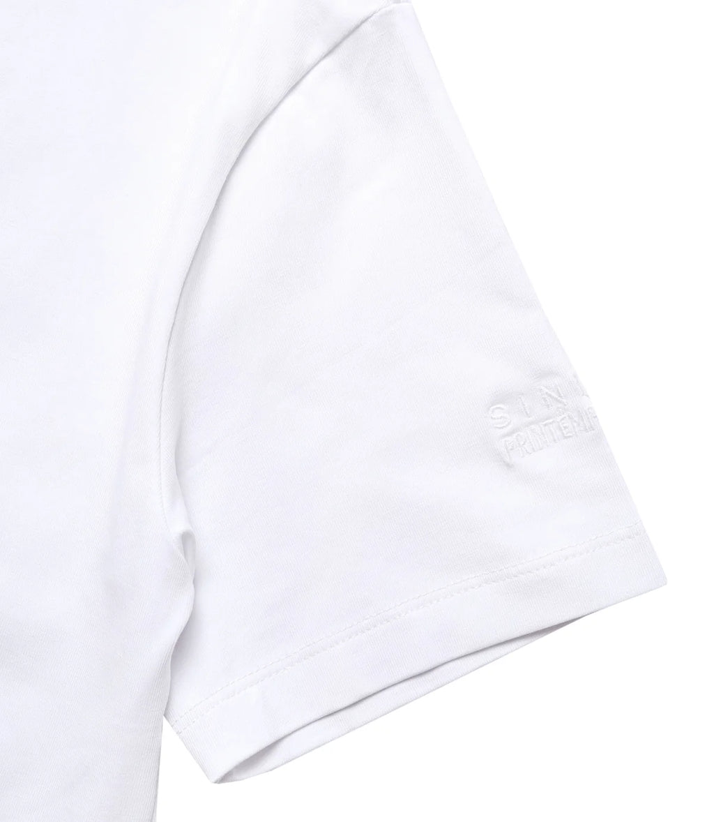 Sinners monogram slim white t-shirt
