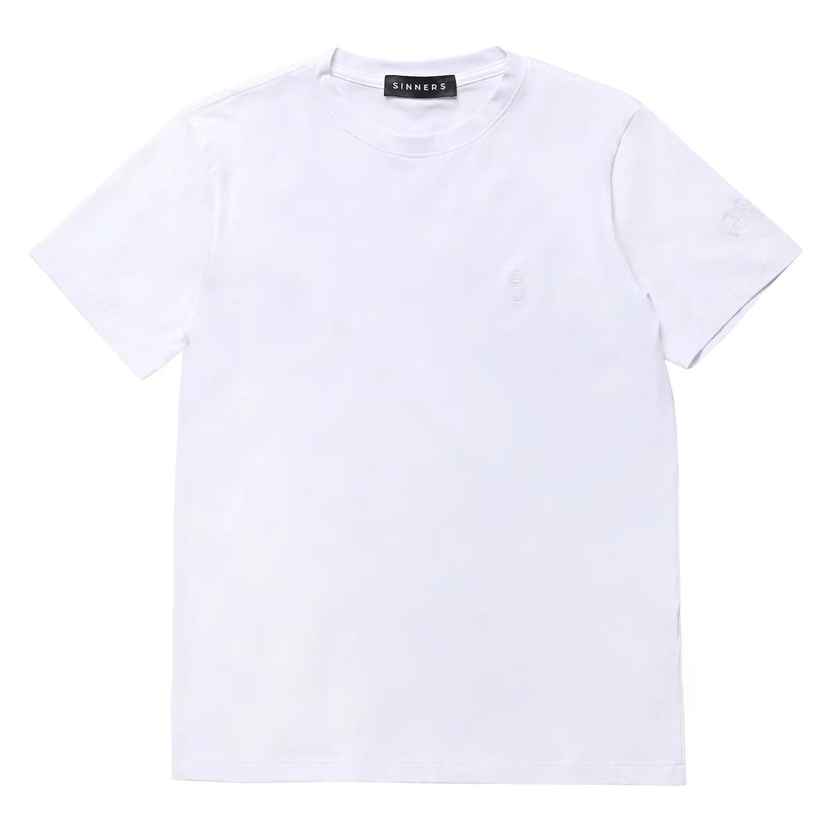 Sinners monogram slim white t-shirt