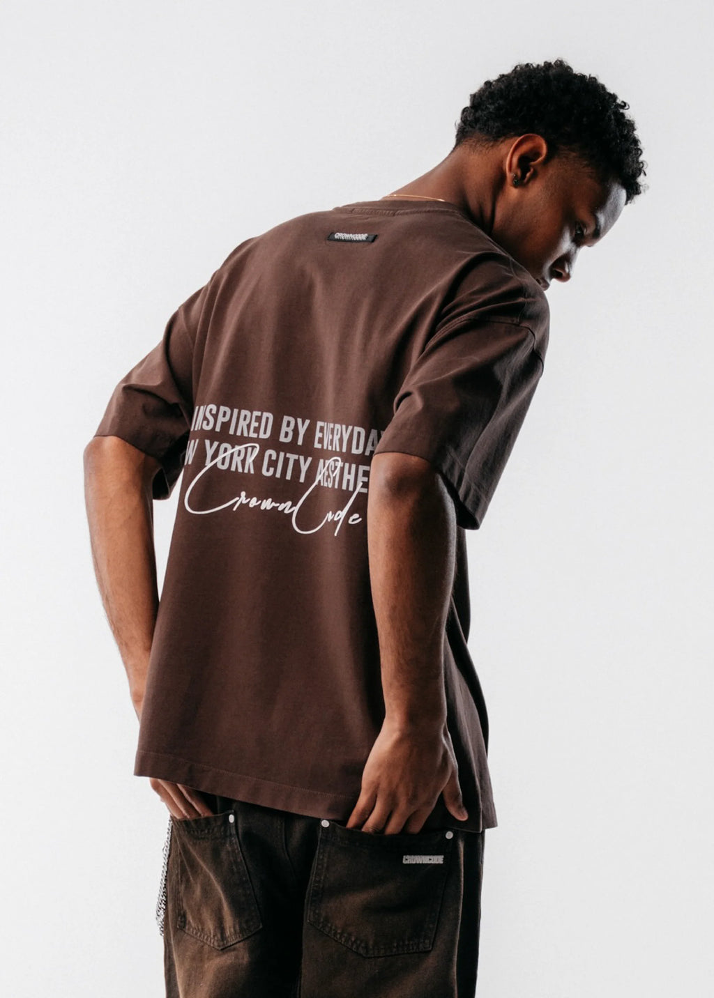 Crowncode camiseta daydream - cafe chocolate