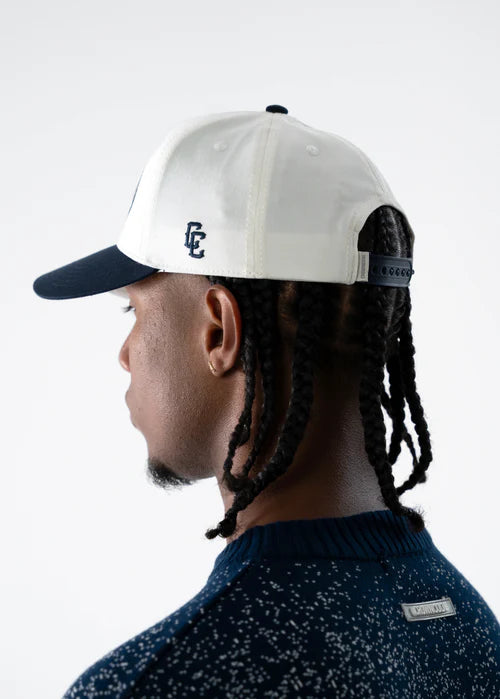 Crowncode gorra world series - crema y azul