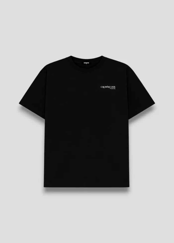Crowncode camiseta goat - negra