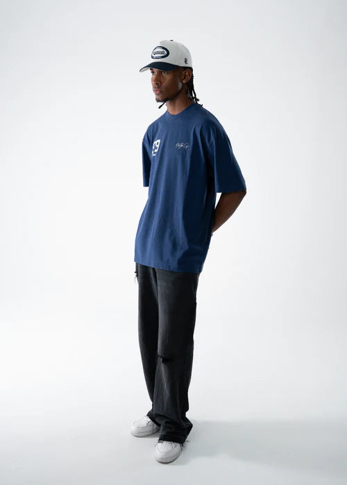 Crowncode camiseta liberty - azul navy