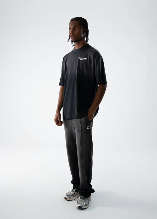 Crowncode camiseta mythologhy statue - negro degrade