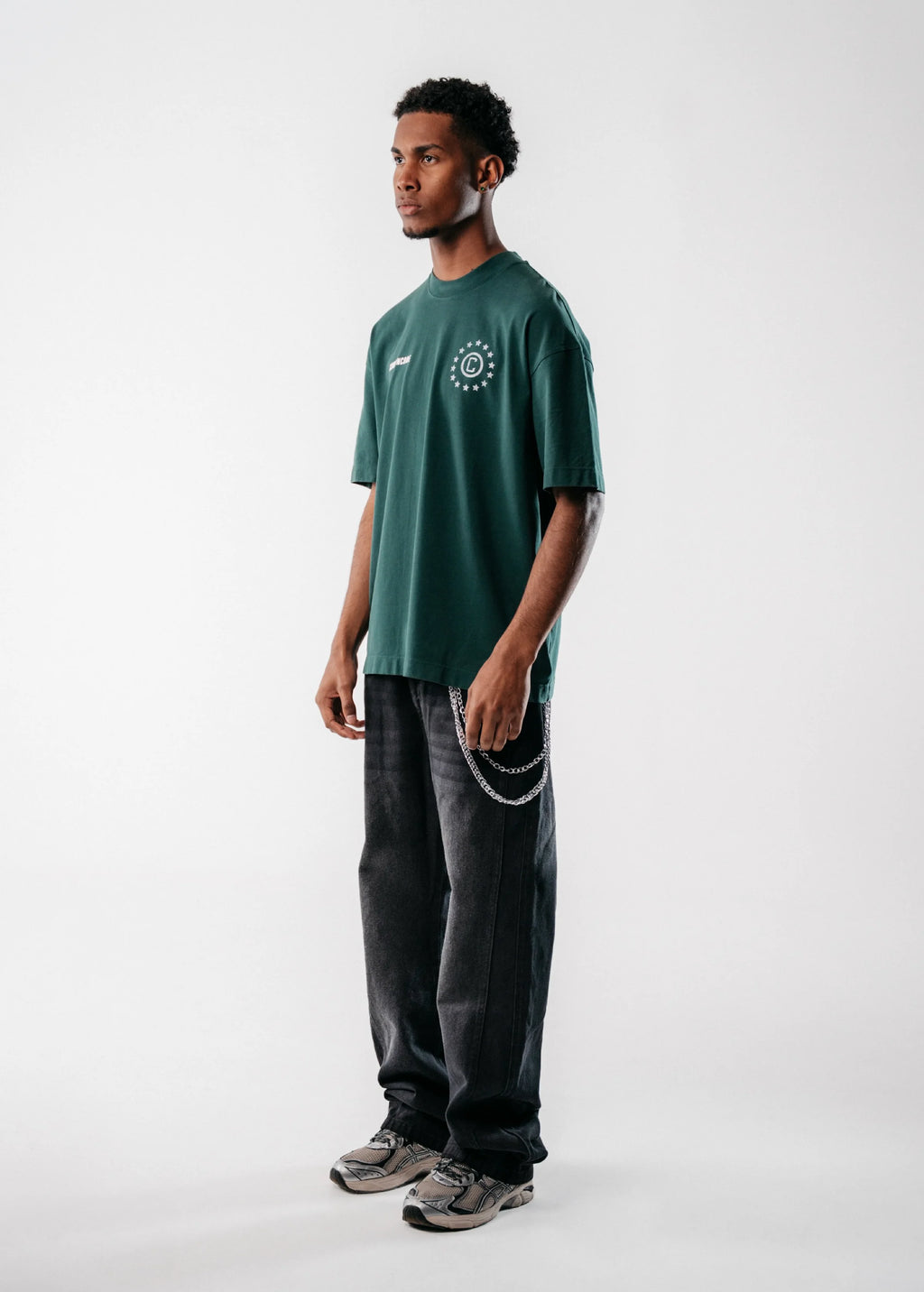 Crowncode camiseta dream state - verde bosque