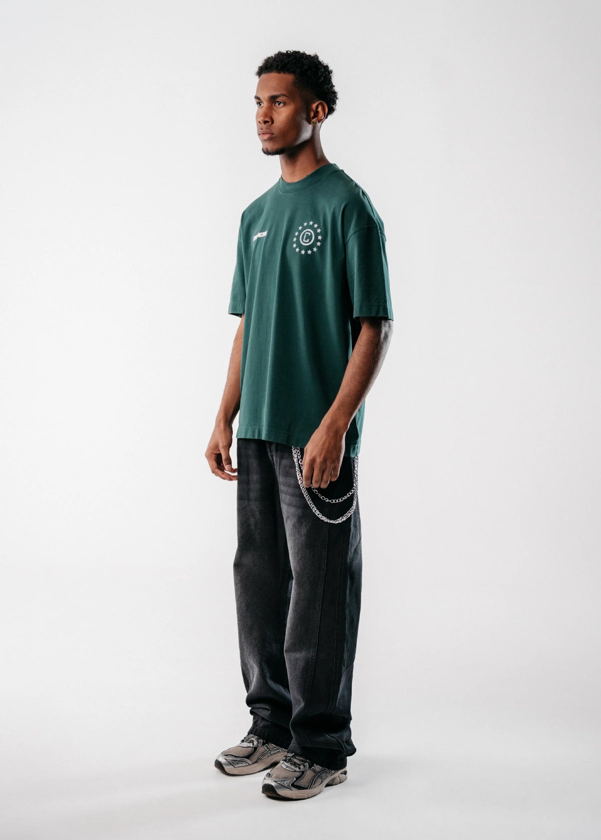 Crowncode camiseta dream state - verde bosque