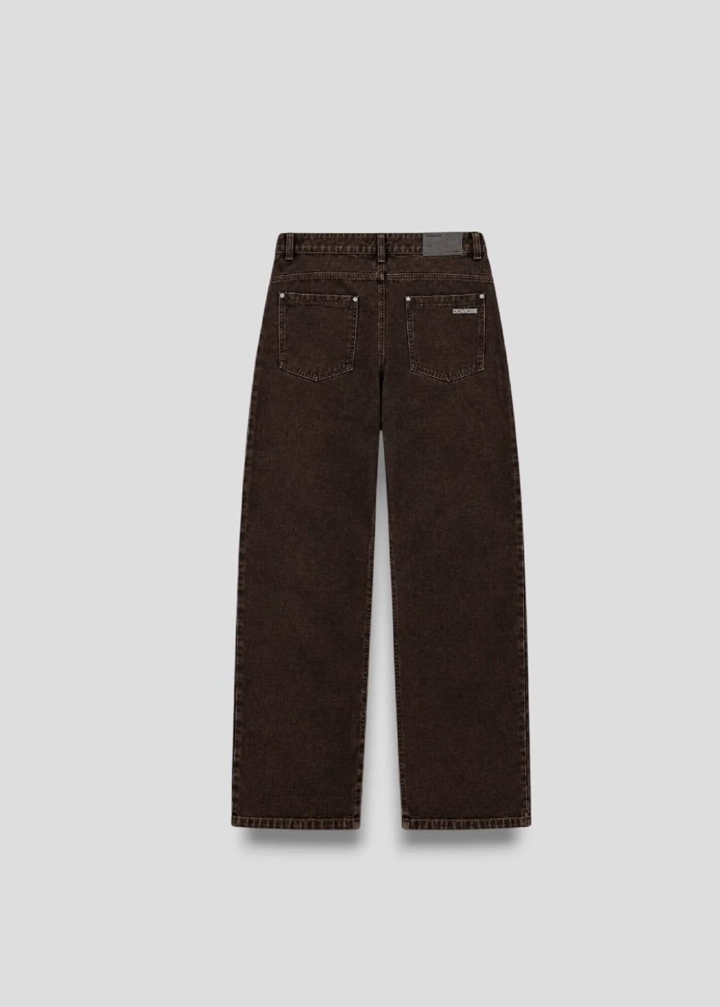 Crowncode side line jean - bark