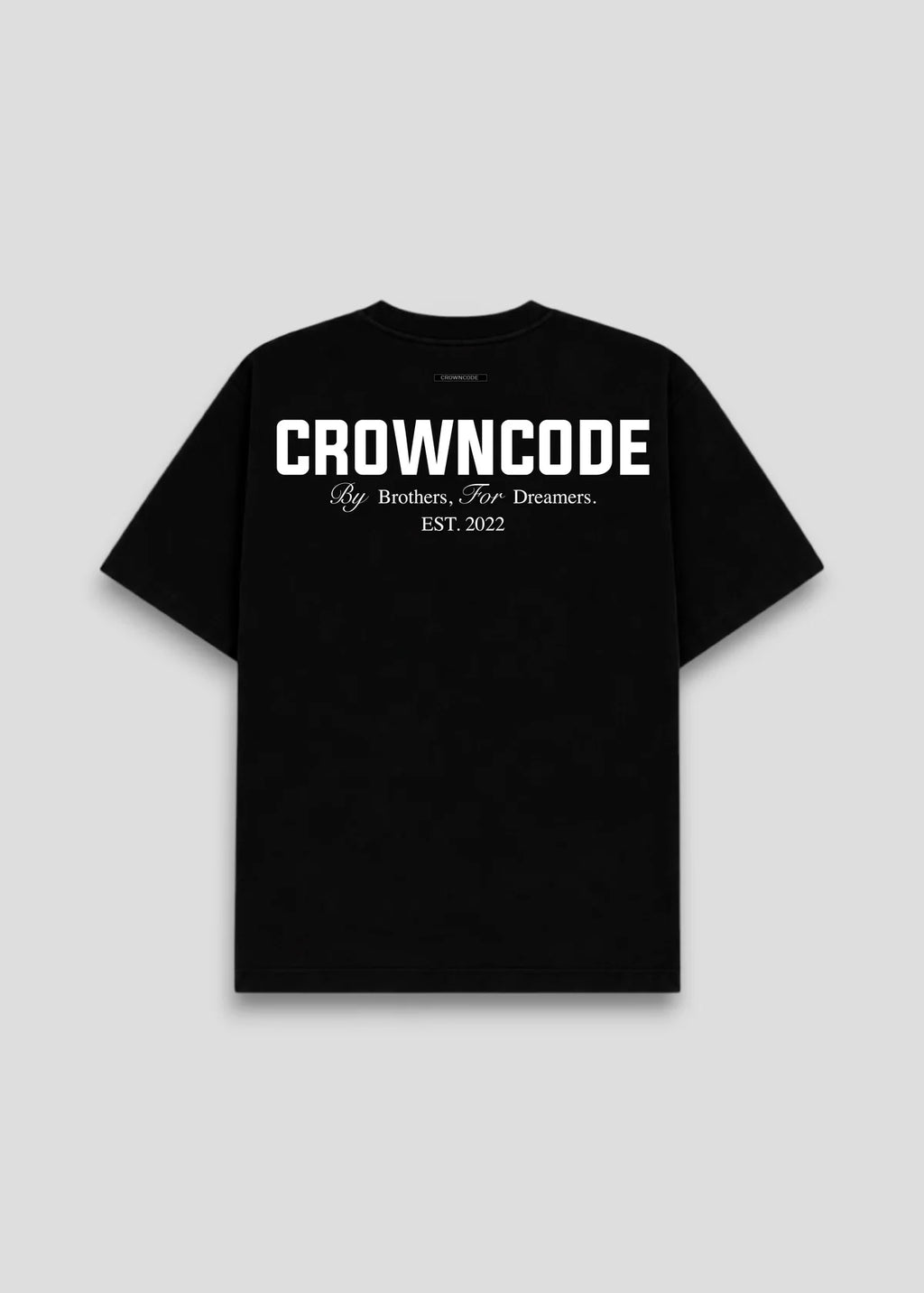 Crowncode Camiseta Dreamers - Negra