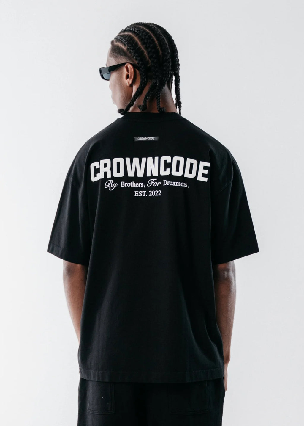 Crowncode Camiseta Dreamers - Negra