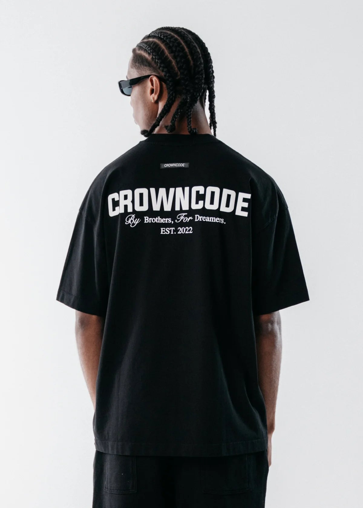 Crowncode Camiseta Dreamers - Negra