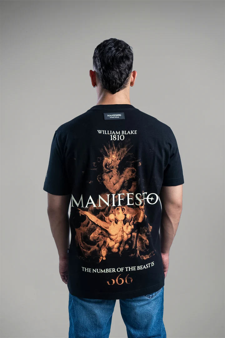 Manifesto Camiseta Regular Fit el Número de la Bestia