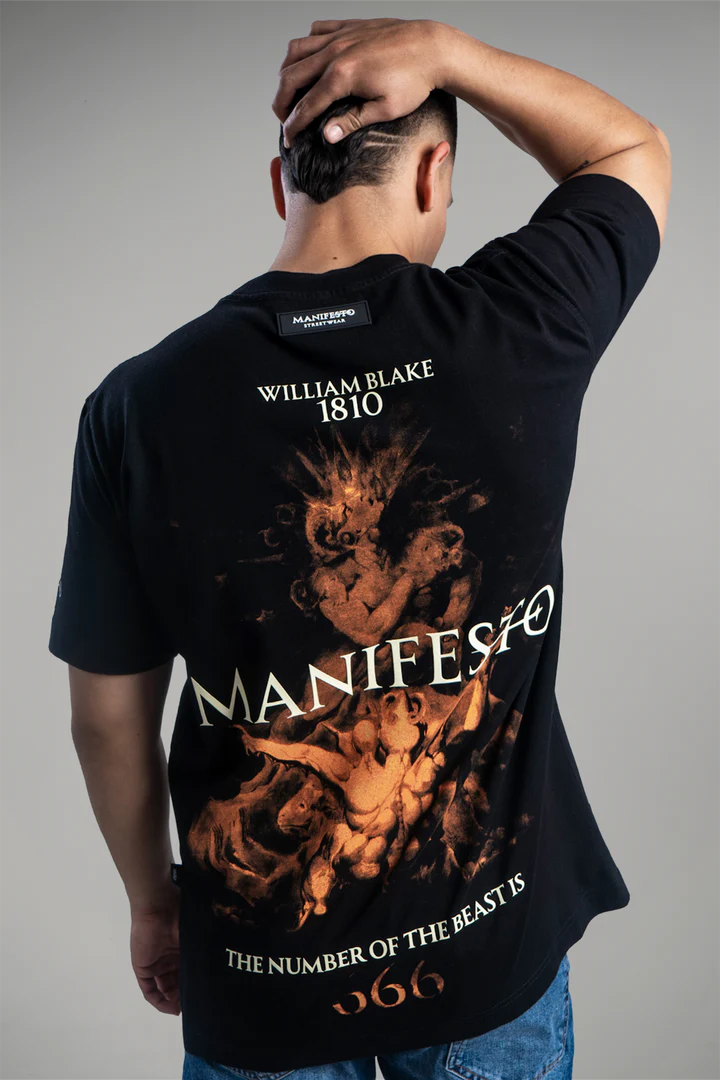 Manifesto Camiseta Regular Fit el Número de la Bestia