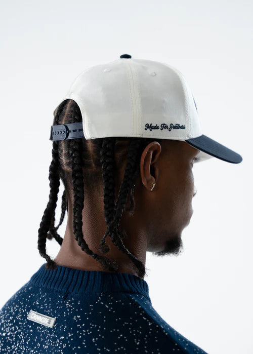 Crowncode gorra world series - crema y azul