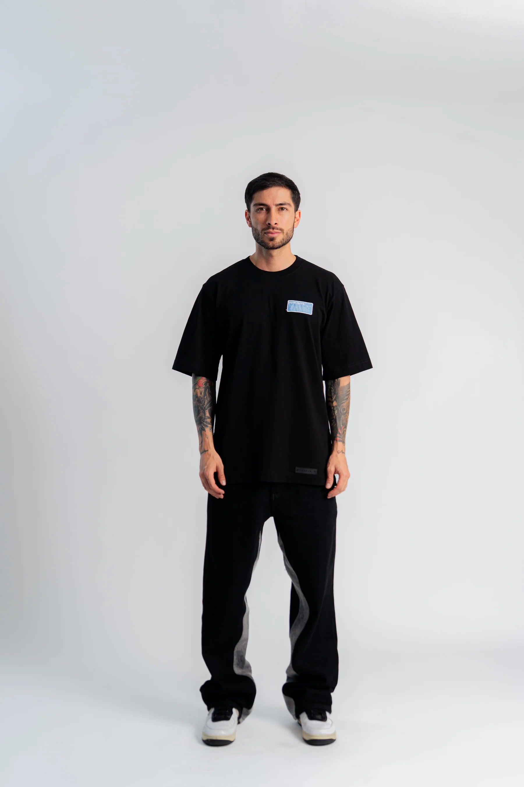 Aurum Patch Semi Oversized T-Shirt