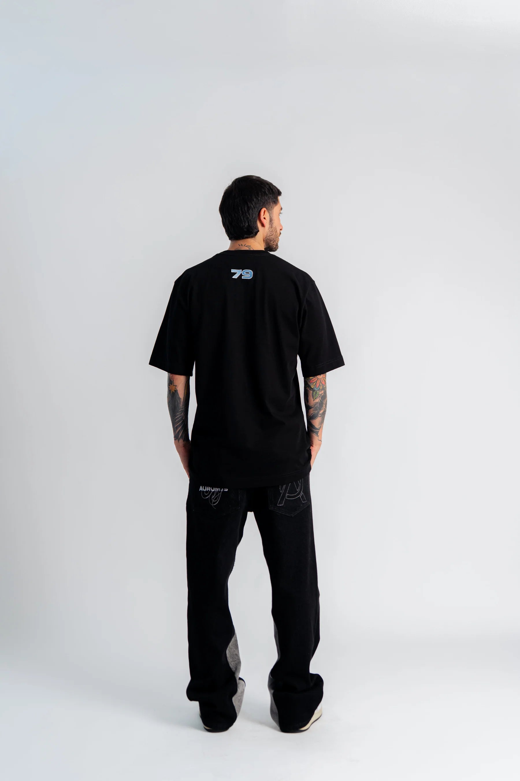 Aurum Patch Semi Oversized T-Shirt