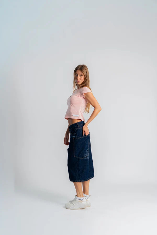 Aurum Pink G&S Slim Baby Tee