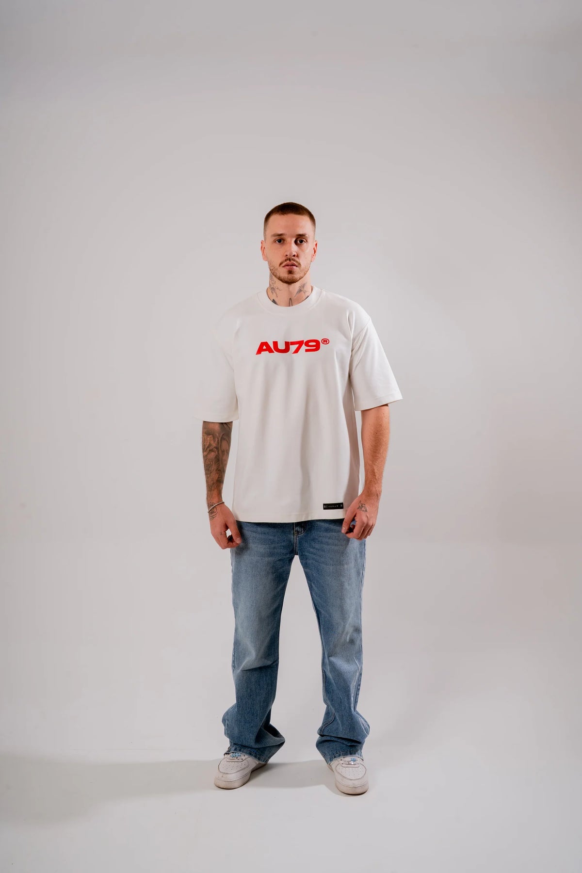 Aurum Red Line Oversized T-Shirt