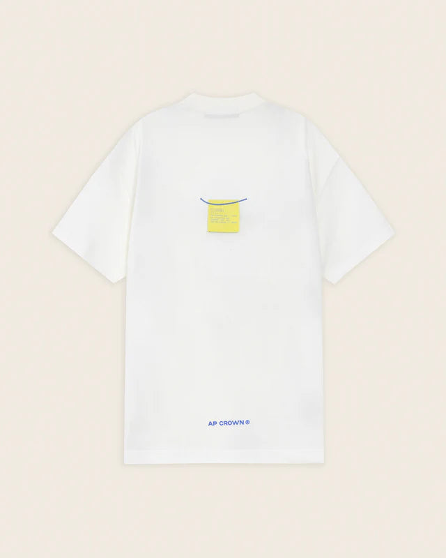 Ap Crown ametist white t-shirt