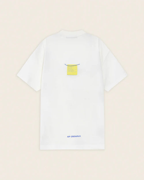 Ap Crown ametist white t-shirt