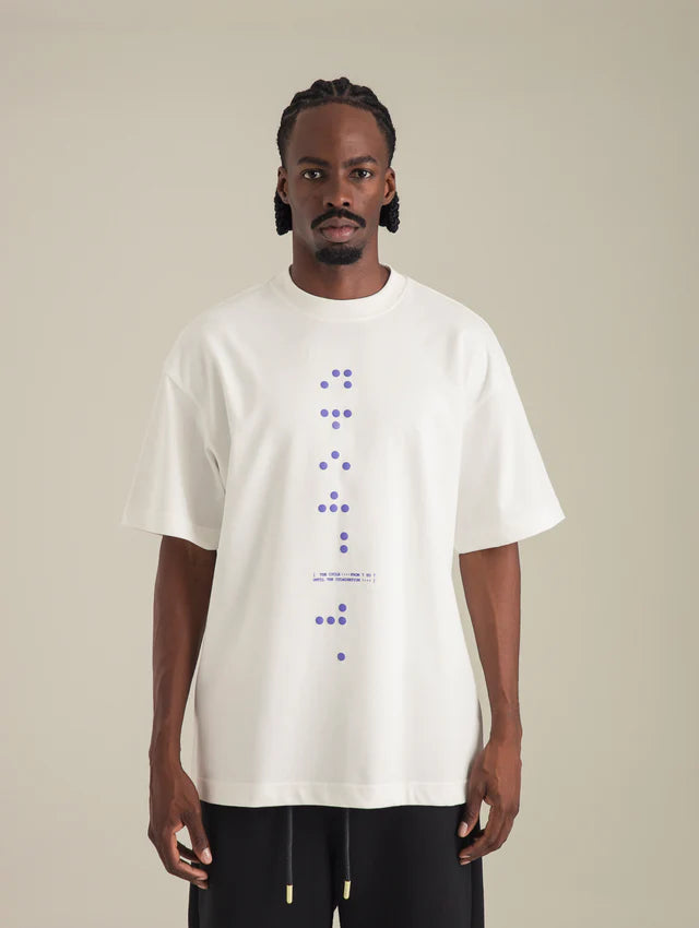 Ap Crown ametist white t-shirt