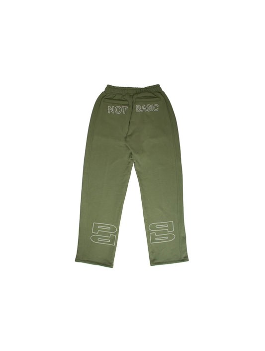 Perspective Unbasic Greenish Sweat Pants 05