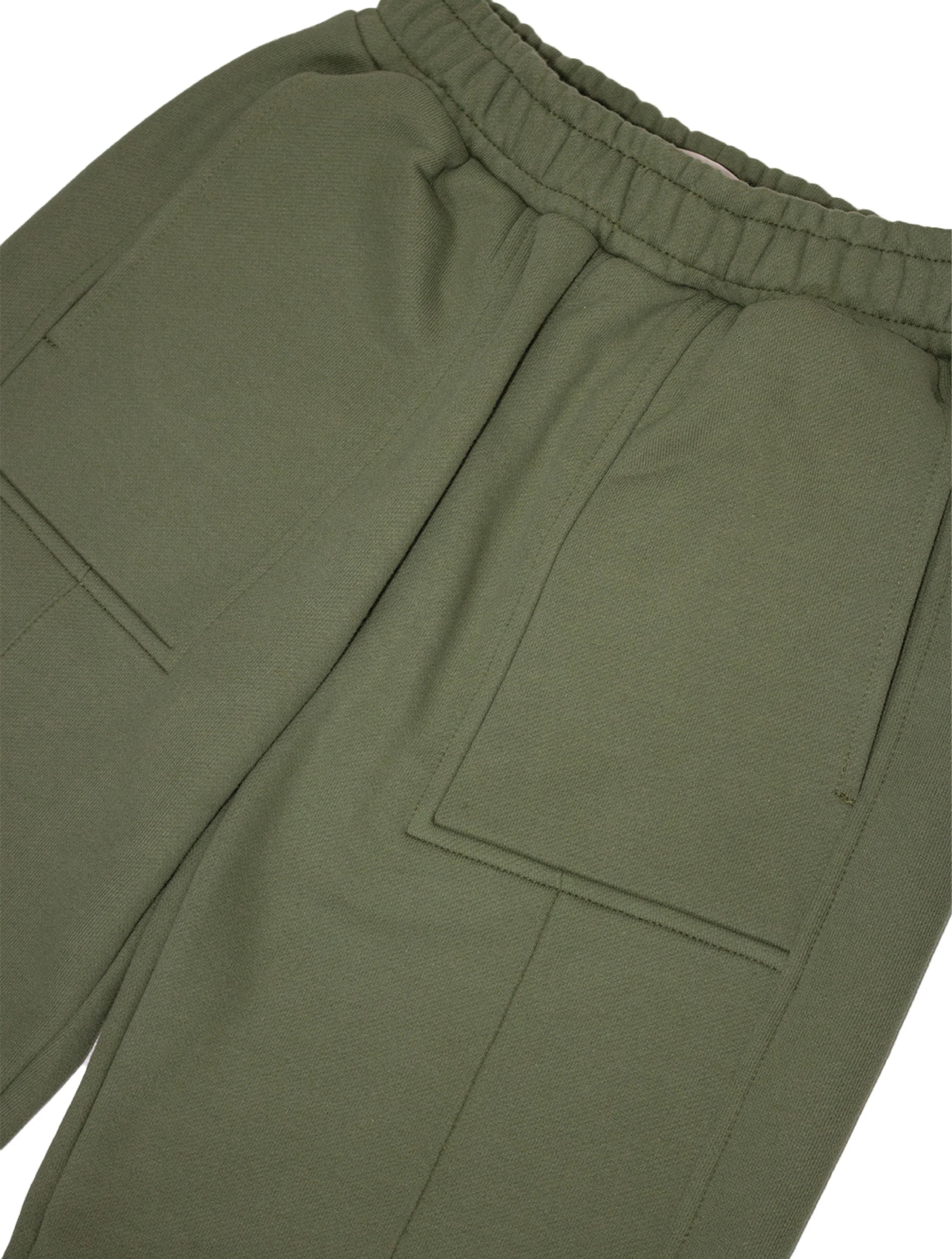 Perspective Unbasic Greenish Sweat Pants 05