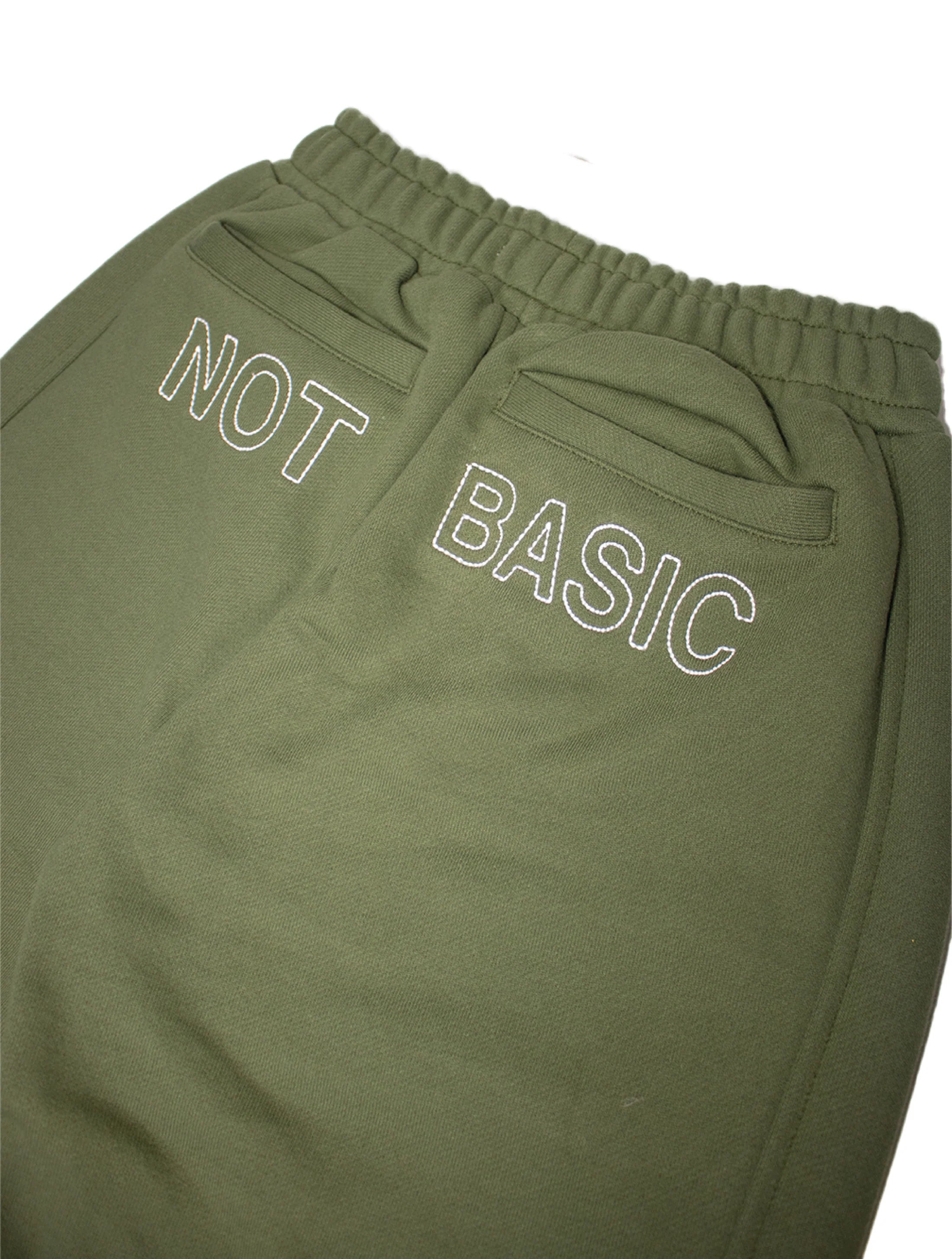 Perspective Unbasic Greenish Sweat Pants 05