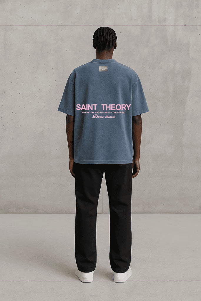 Saint Theory Gris Desvanecido Rosa
