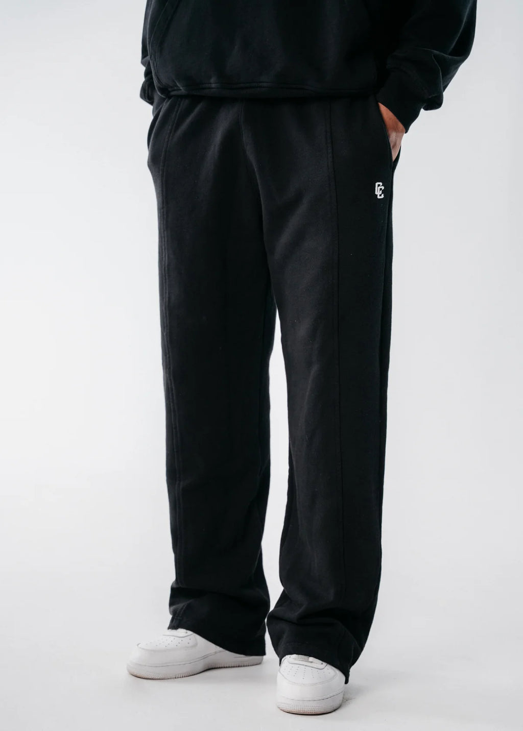 Crowncode Jogger Recto Icon - Negro