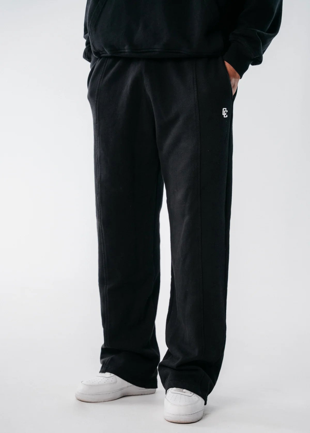 Crowncode Jogger Recto Icon - Negro